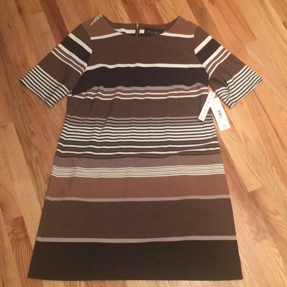 Peach Velvet Dress NWT